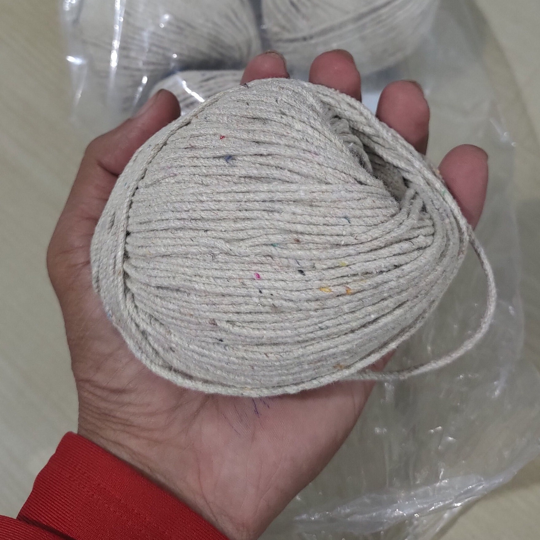 Hemp Cord Polished String 1.5mm Macrame Trim Valentine Jewelry Weave Thread  25ft