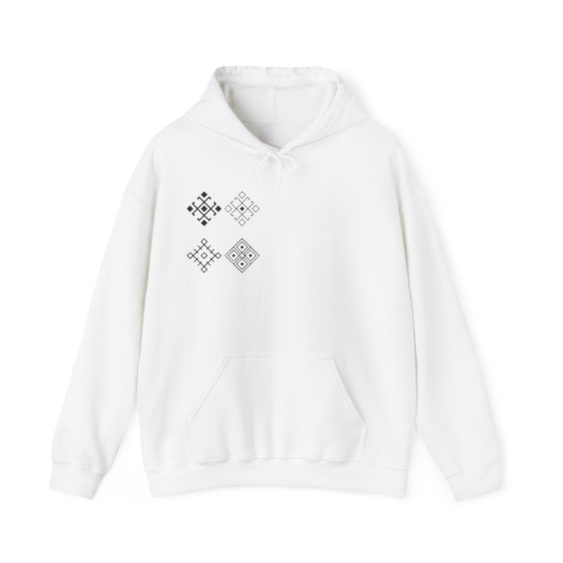 Heritage Tapestry Hoodie Timehonored Comfort With Traditional Artistry Unisex Pullover Hooded