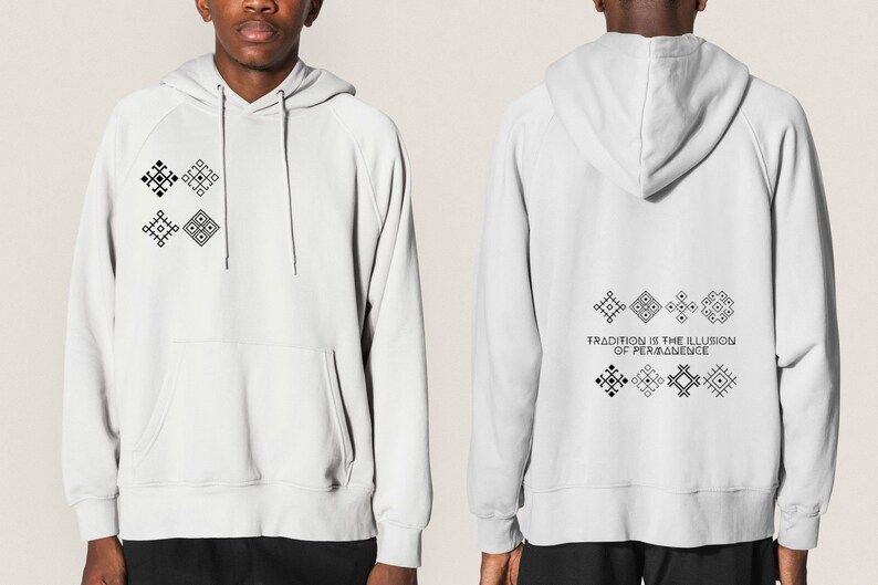 Heritage Tapestry Hoodie Time-honored Comfort With Traditional Artistry ...