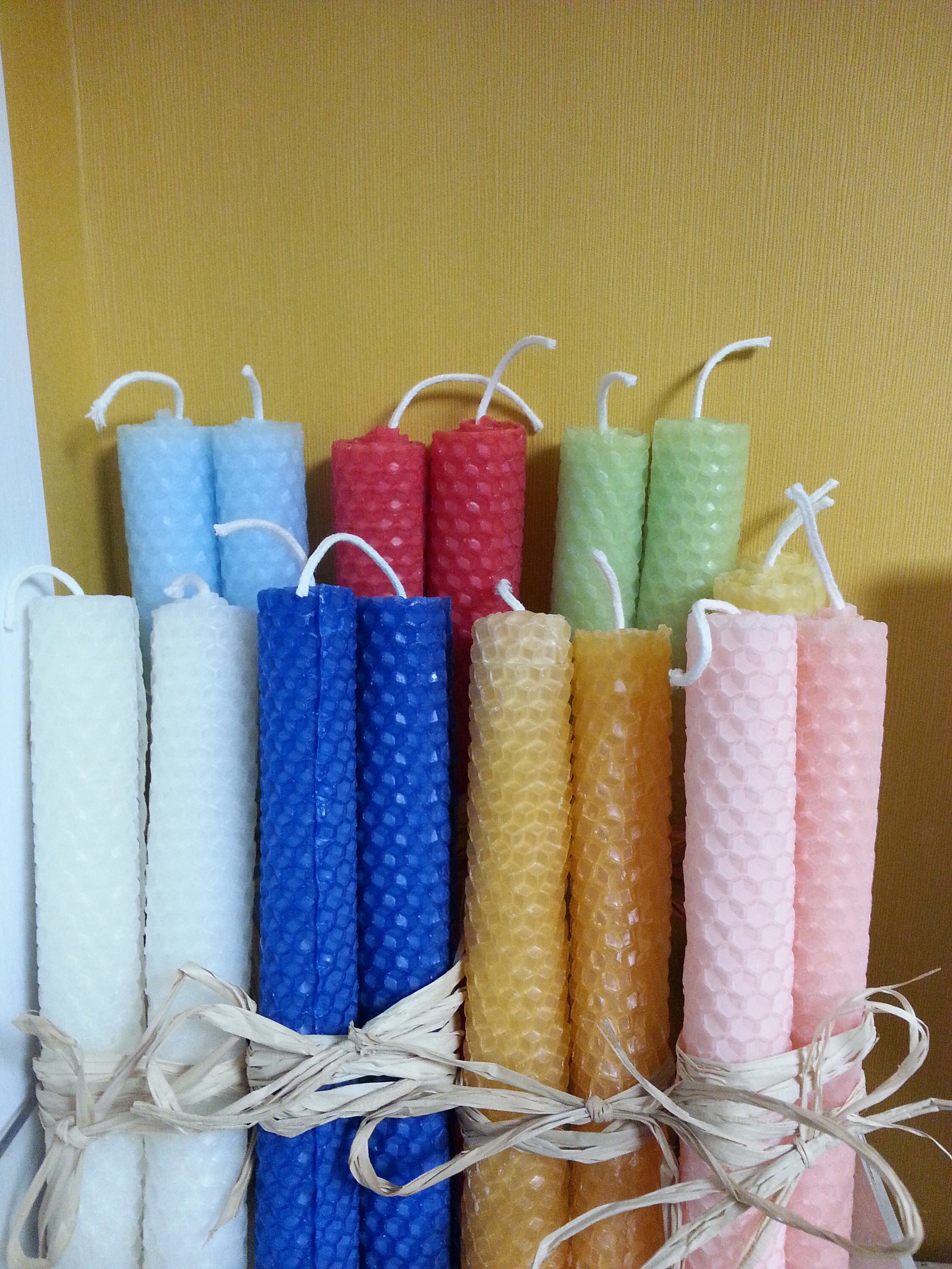 Bijenwas kaarsenpakket van 6 kaarsen Etsy