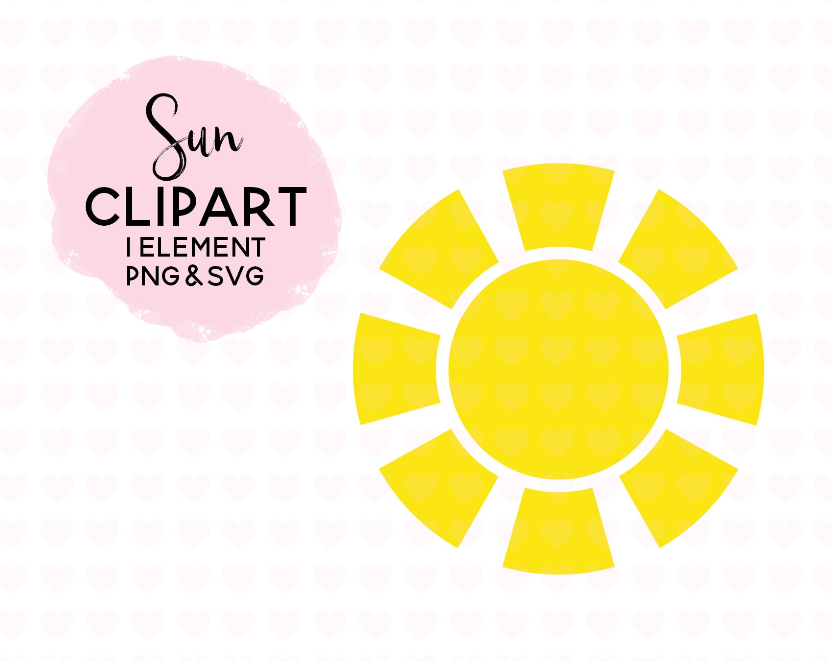 Download Yellow Sun Svg File T Shirt Svg Cutting File Etsy