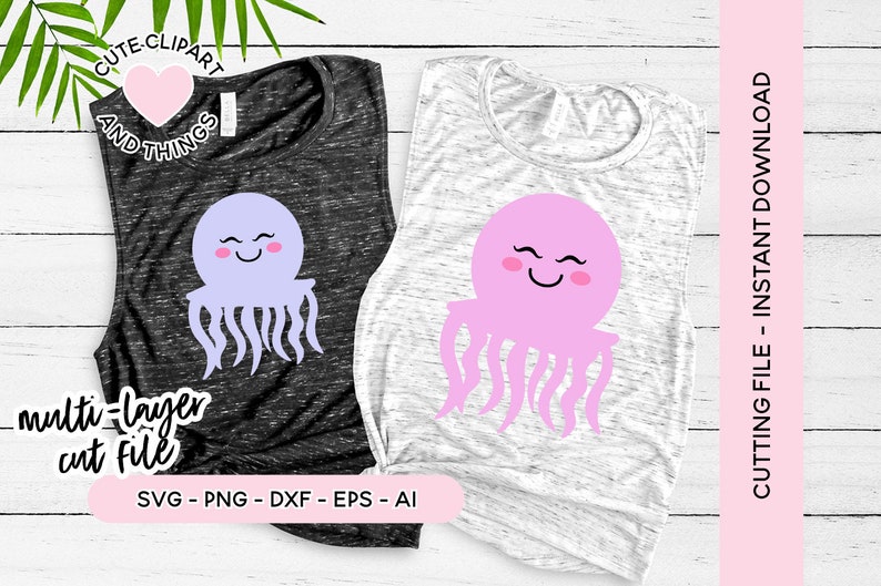 Free Free Cute Jellyfish Svg 142 SVG PNG EPS DXF File