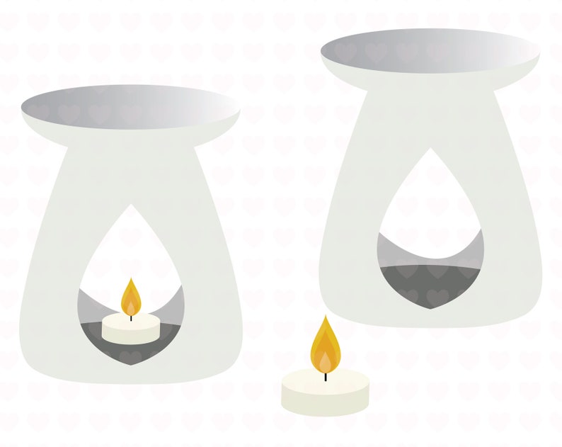 Wax Melt Clipart Wax Burner PNG File Wax Melt Pack Clipart Wax Clipart