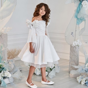Flower girl dress, Flower girl baby, Flower Girl, Baby Flower Girl, Satin Flower Girl Dress, Toddler Girl Dress, Baby Dress, Birthday Dress