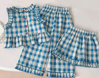 Hose und kurze Hose Schnittmuster, Kinder Schnittmuster, Jumpsuit Schnittmuster, Schnittmuster Kleinkinder, Baby Schnittmuster/679 Nora