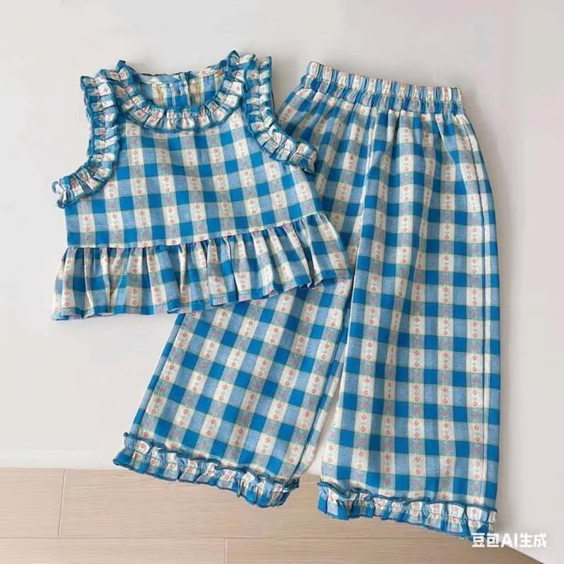 Patrón de costura para conjunto de top, pantalón y short, patrón para niños, patrón de mono, patrón para principiantes, patrón de costura para bebés y niños pequeños/679 Nora imagen 5