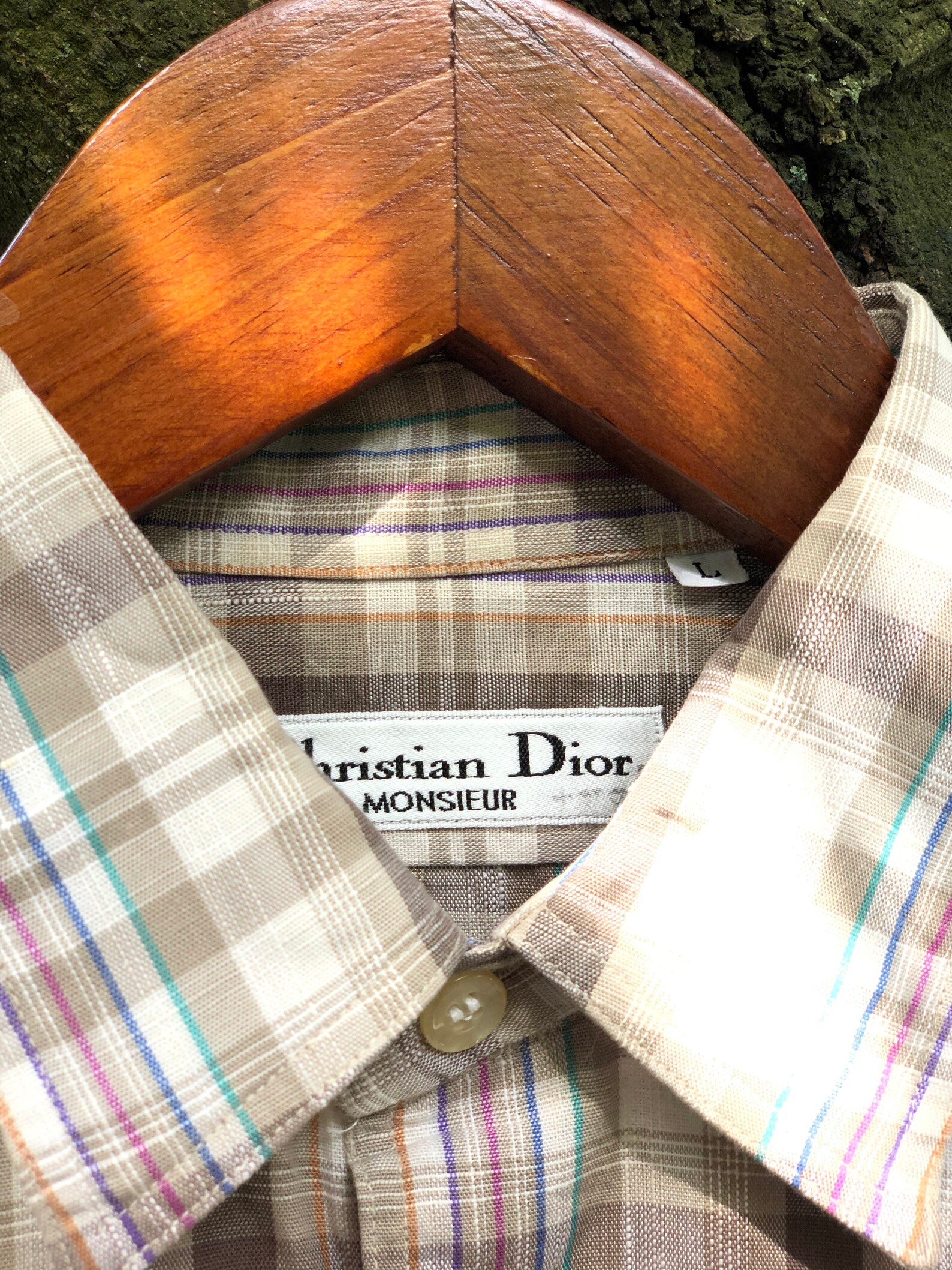 vintage christian dior button up