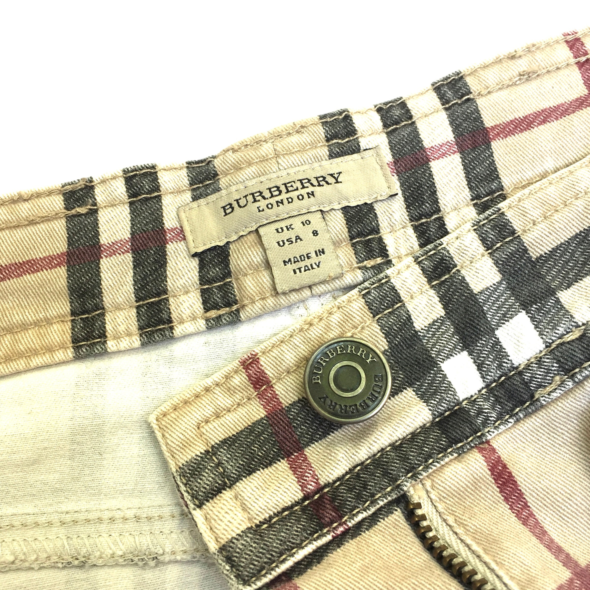 Burberry Nova Check Pants Outlet, SAVE 49% 