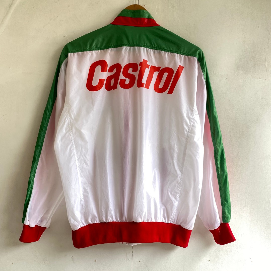 Vintage Rare Castrol Oil Uniform Racing Jacket Etsy