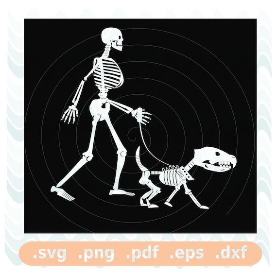 Skeleton Dog Walking SVG / Vector File / Digital Download / Halloween /  Farseastudio -  Hong Kong