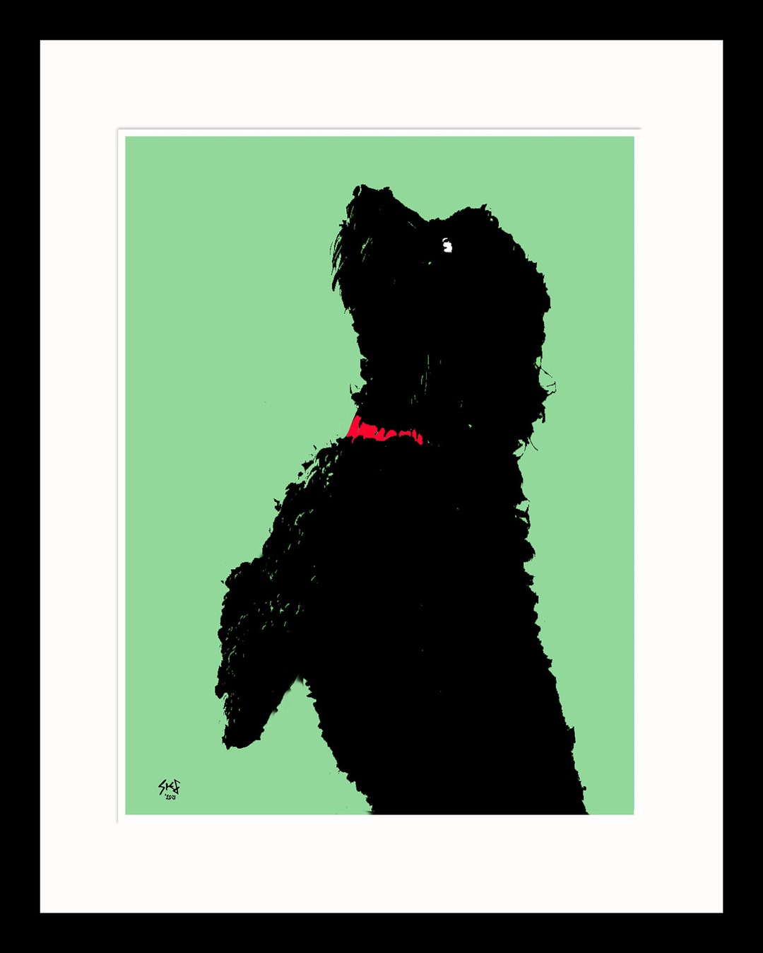 Cockapoo Art for Dog Lovers Abstract Wall Pop Art Poster Print - Etsy