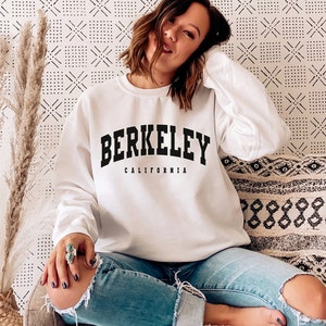 BERKELEY Unisex Sweatshirt berkeley crewneck berkeley shirt berkeley vintage man woman image 1