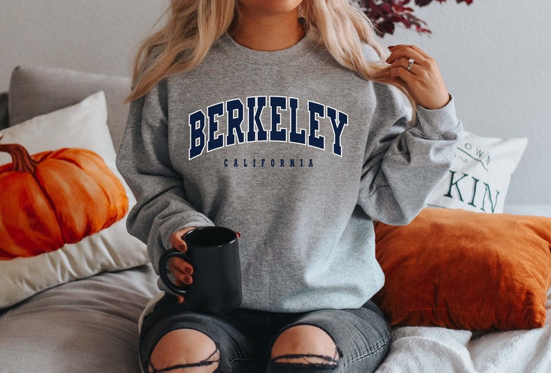 BERKELEY Unisex Sweatshirt berkeley crewneck berkeley shirt berkeley vintage man woman image 2