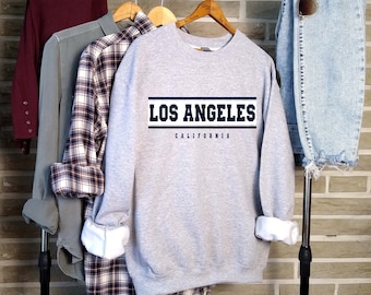 Los Angeles Sweatshirt - Los Angeles crewneck - Los Angeles sweater - Los Angeles shirt - Los Angeles tshirt - Los Angeles hoodie - vintage