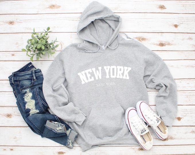New york Hoodie - New york hoodies - NYC hoodie - vintage - woman - man