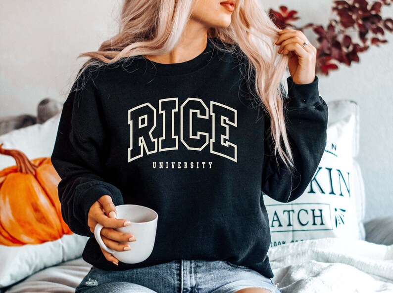 vintage rice university sweatshirt