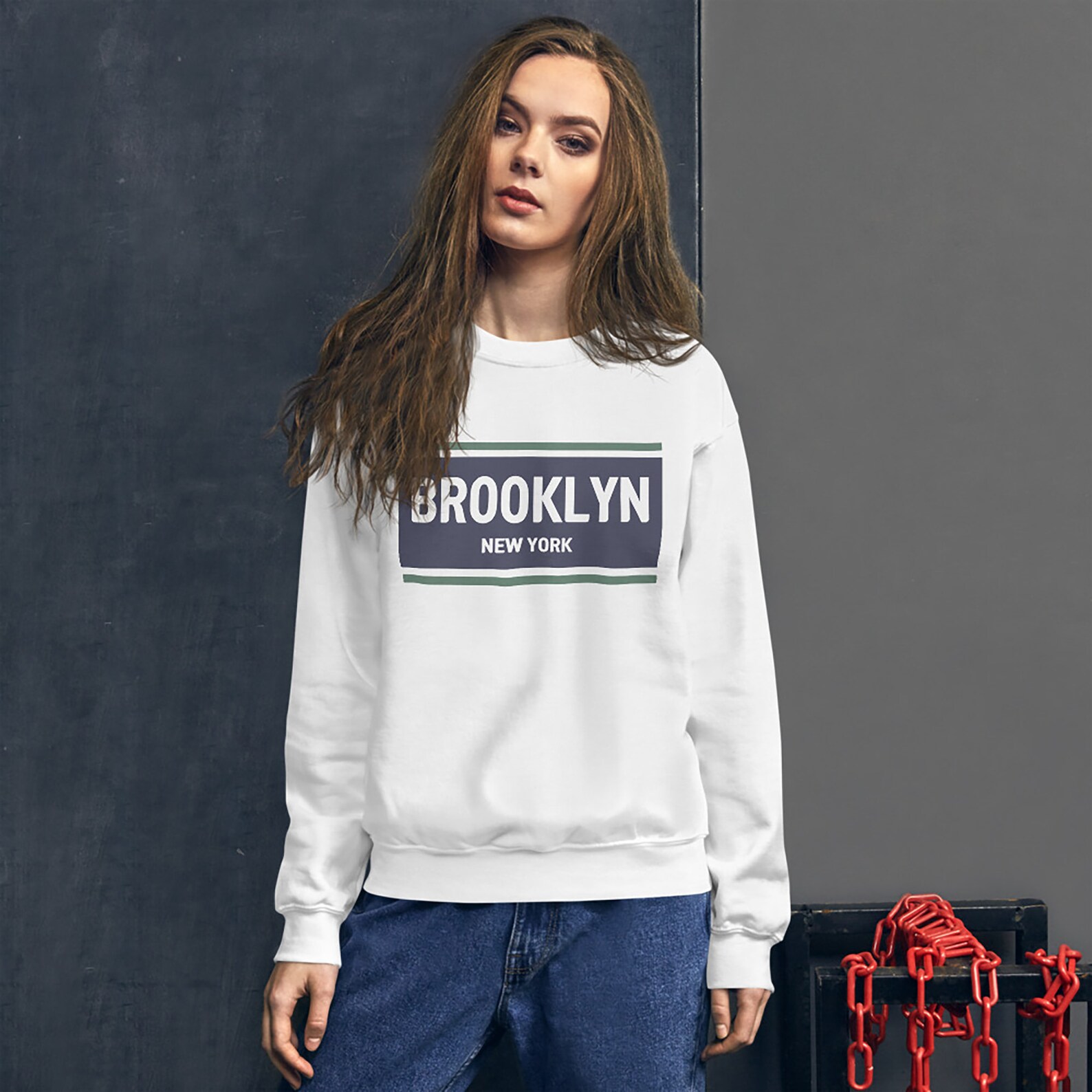 she from brooklyn sweatshirt