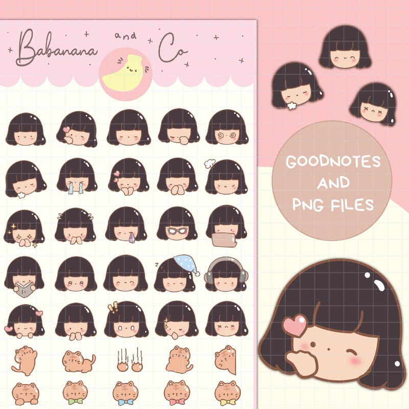 Single Hand Drawn Stickers - Etsy UK