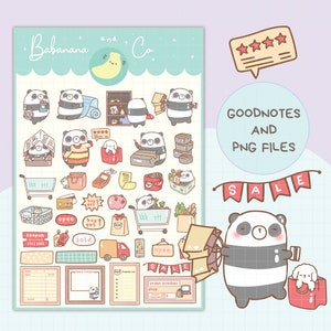Shop Day digital stickers | Goodnotes Stickers | Cute Hand Draw | Digits Stickers | planner | kawaii | precropped png