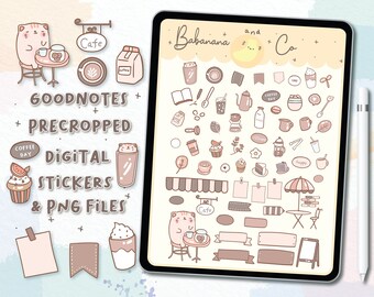 Park Digital Stickers | Goodnotes Stickers | Cute Hand Draw | Digits ...