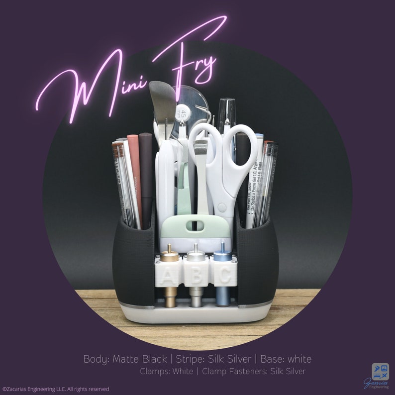 Mini Fry Tool Caddy Worlds Cutest Mini Cricut® Explore Tool Etsy