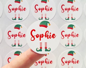 Christmas sticky labels uk