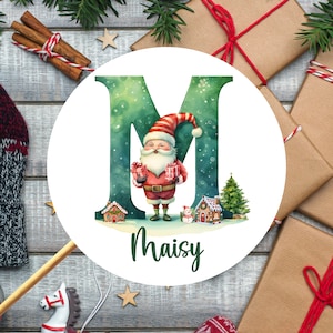 Personalised Christmas Stickers, Xmas Name Stickers, Christmas Stickers, Present Stickers, Custom Christmas Present Labels, Name tags image 6