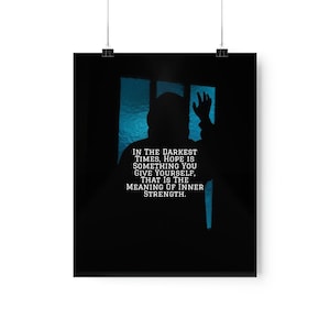 NEVER GIVE UP wall art , uncle iroh quote, atla, Avatar the last air bender, inner strength quote, you can make it