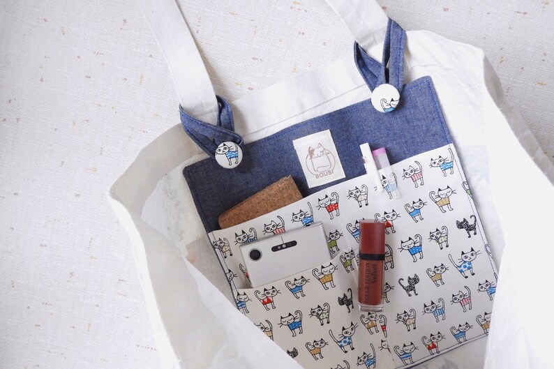 cute bag insert Tote bag organizer bag organize