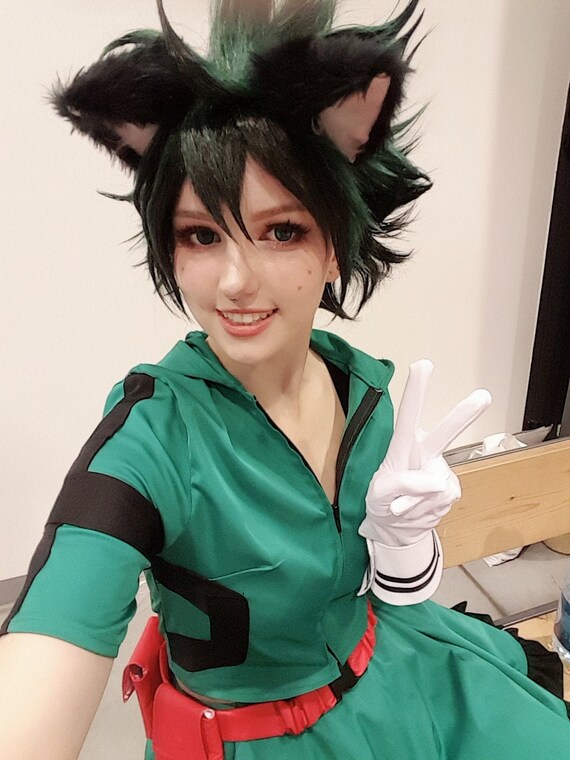 Anime cat ears cosplay