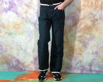 Vintage Nike Snap Pants 90s | Etsy