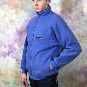 90s Vintage Berghaus Men's Blue Fleece Jacket - Etsy