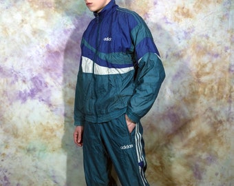 Vintage Adidas Track Suit - Etsy
