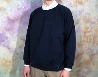 champion sweater grijs 80s