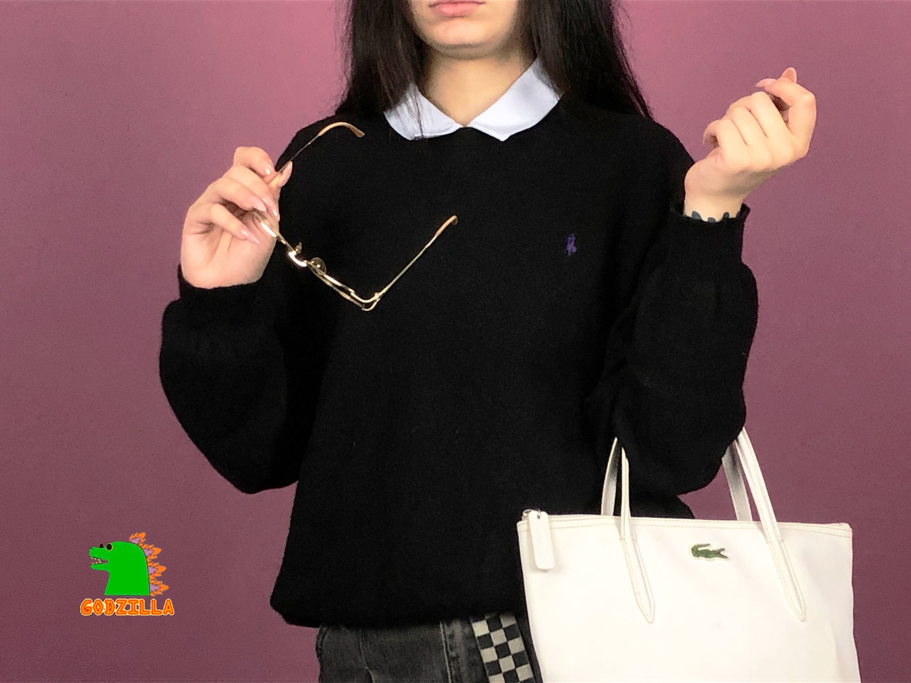 Polo Ralph Lauren Vintage Women's Black 