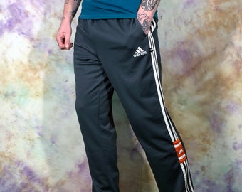 90s Adidas Vintage Men's Black Track 