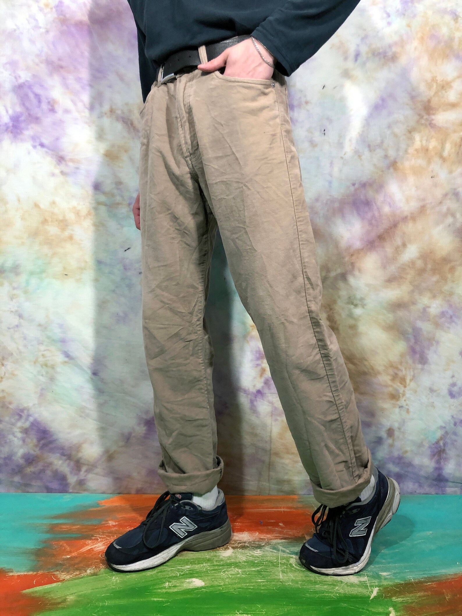 90s Hugo Boss Vintage Men's Beige Chino Pants | Etsy