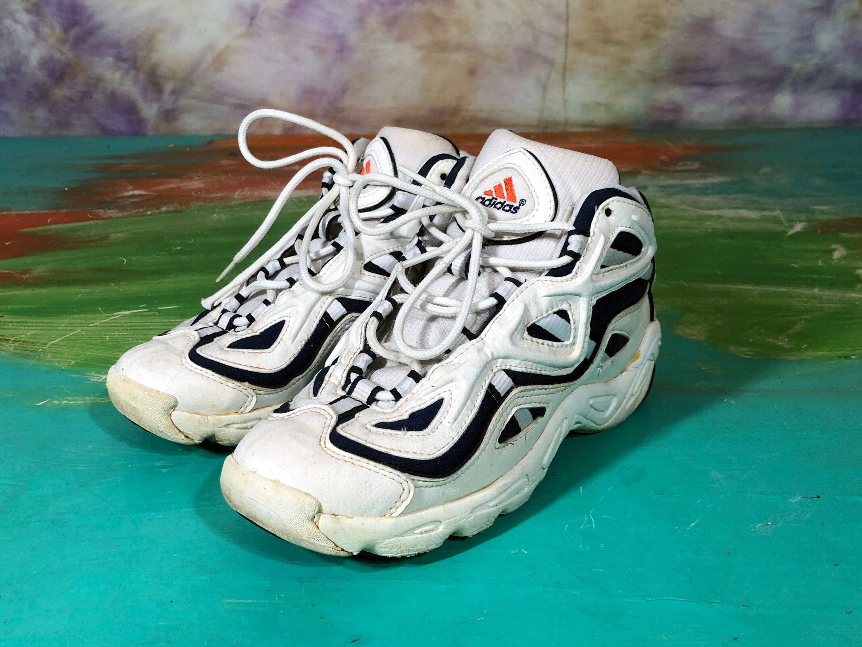 Sneakers Sneakers met veters Puma Sneakers met veters wit-turkoois  atletische stijl Schoenen Sneakers Sneakers met veters  polocentralcursos.com.br