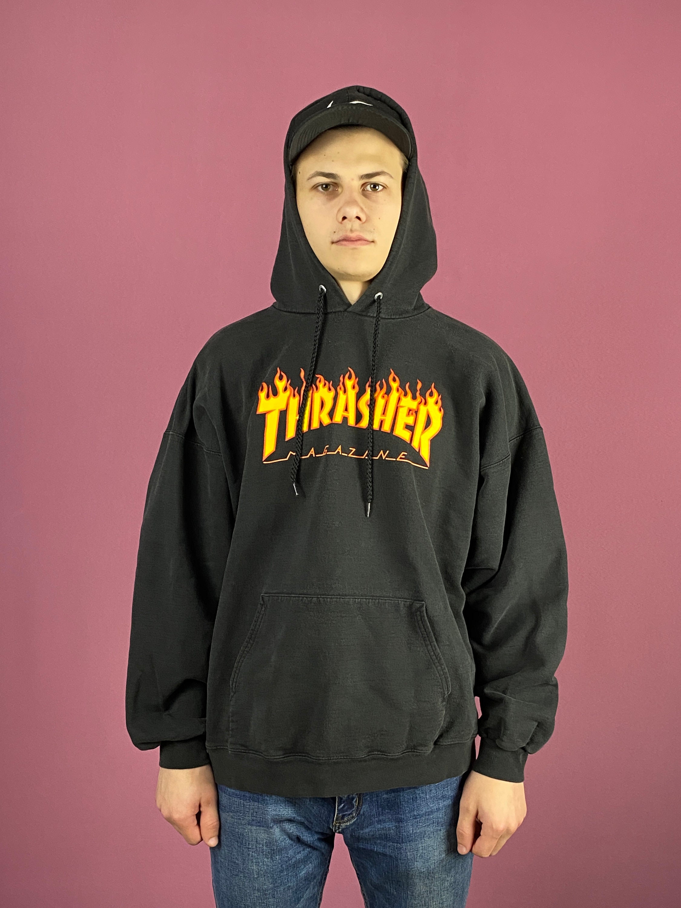Thrasher Hoodie - Etsy