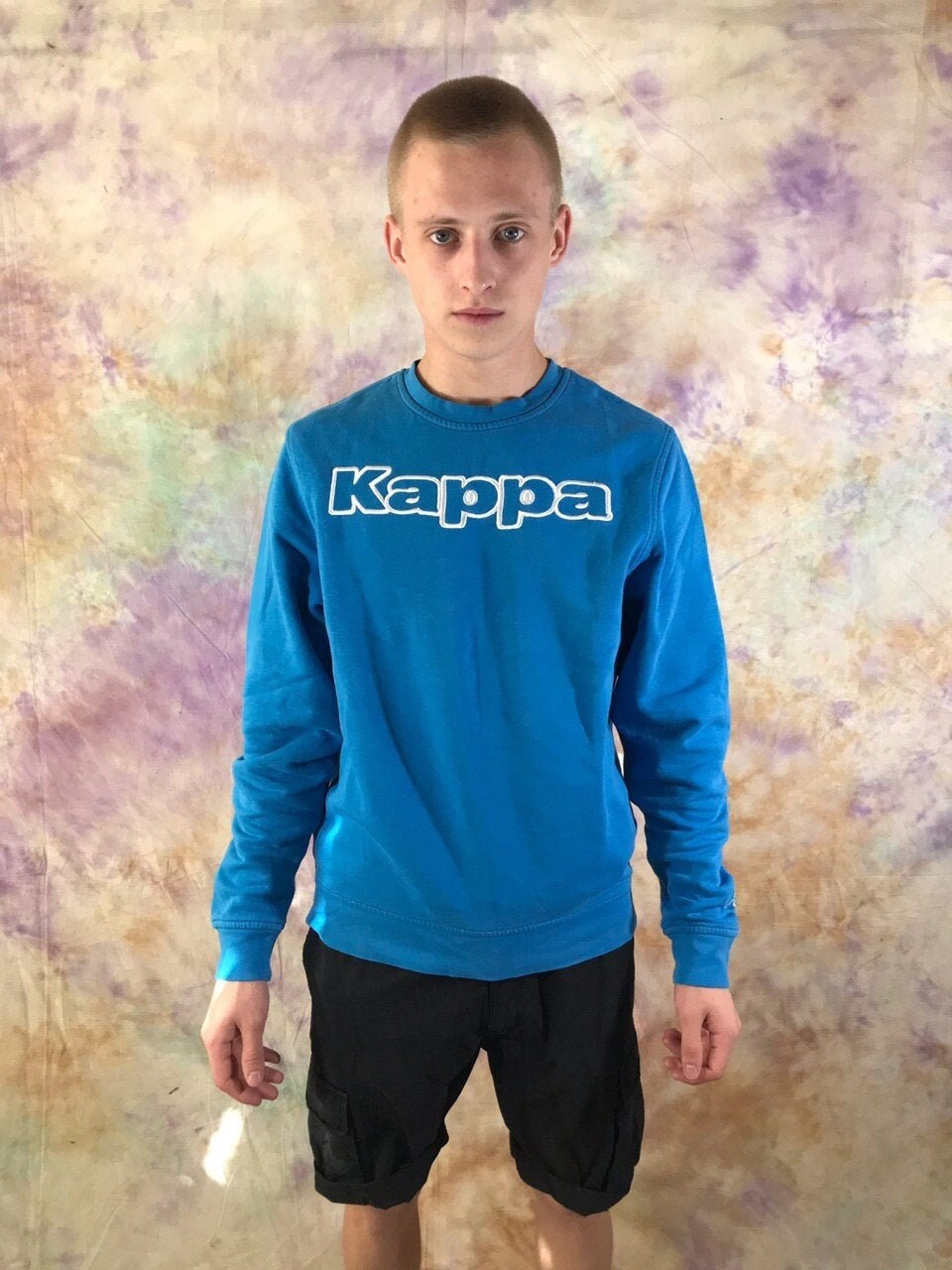 kappa blue sweatshirt