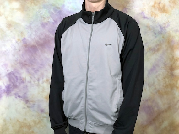 90s Nike Vintage Men's Gray and Black 