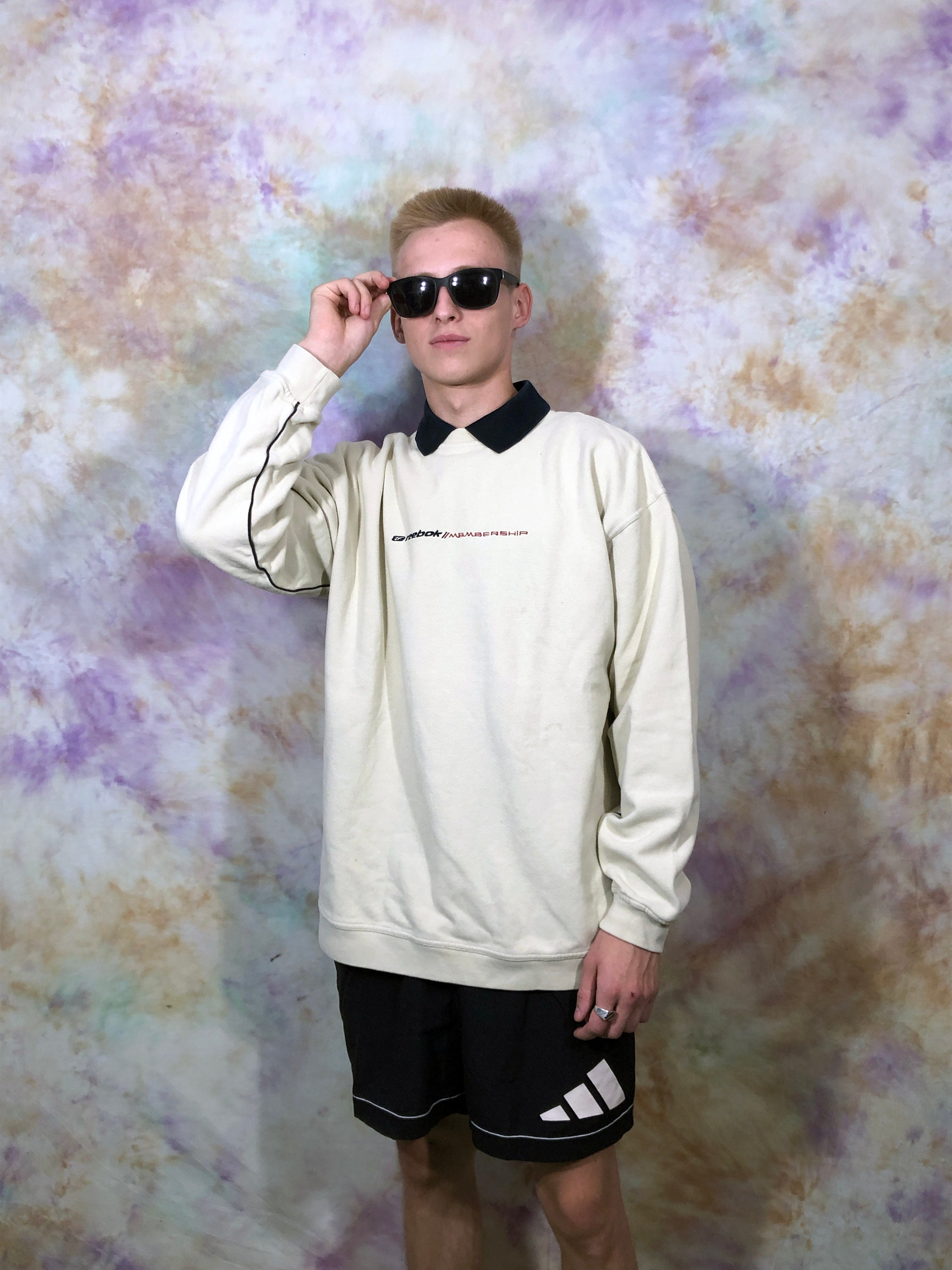90s Reebok Vintage Men's White Heavy 