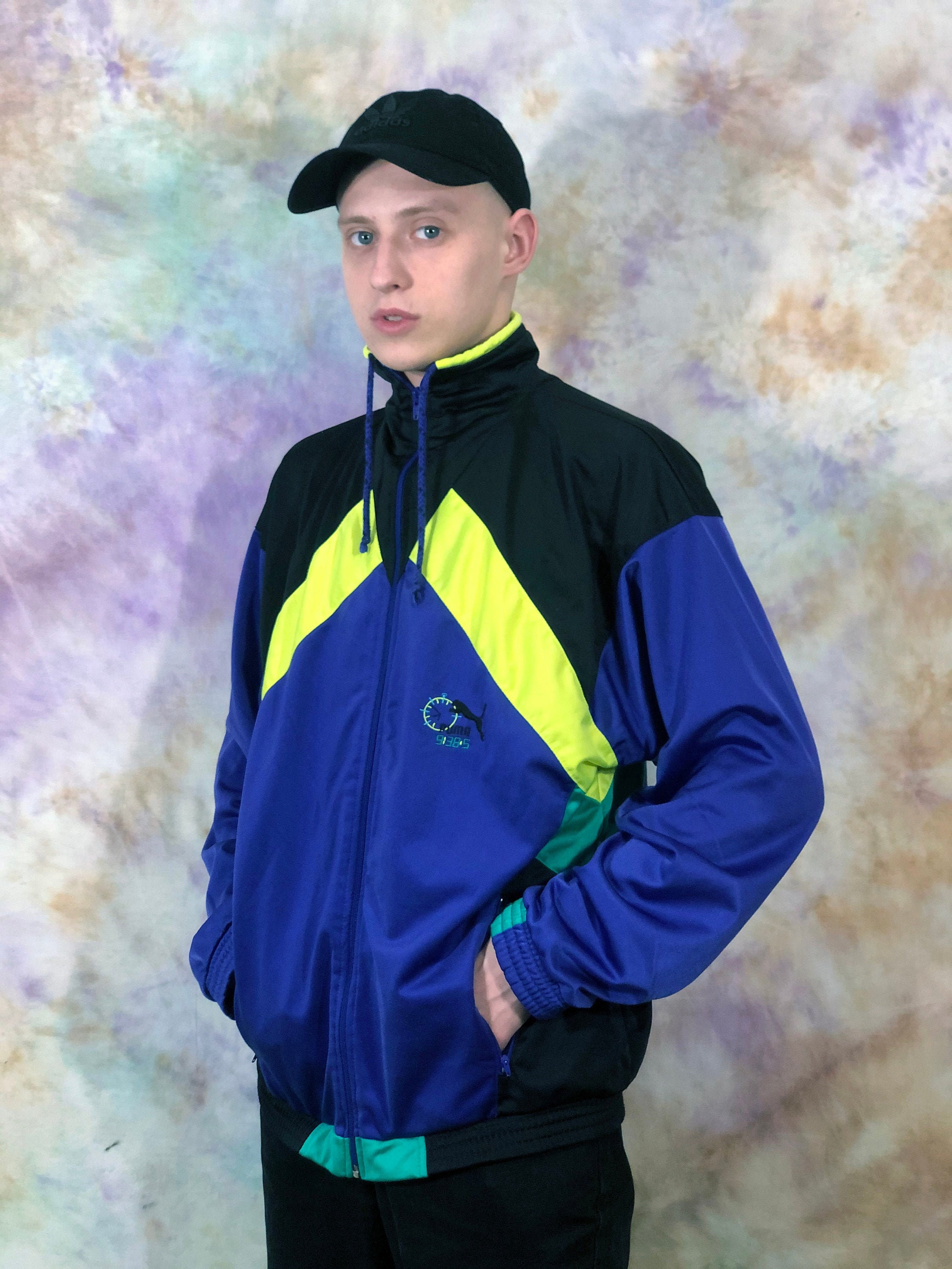 multicolor track jacket