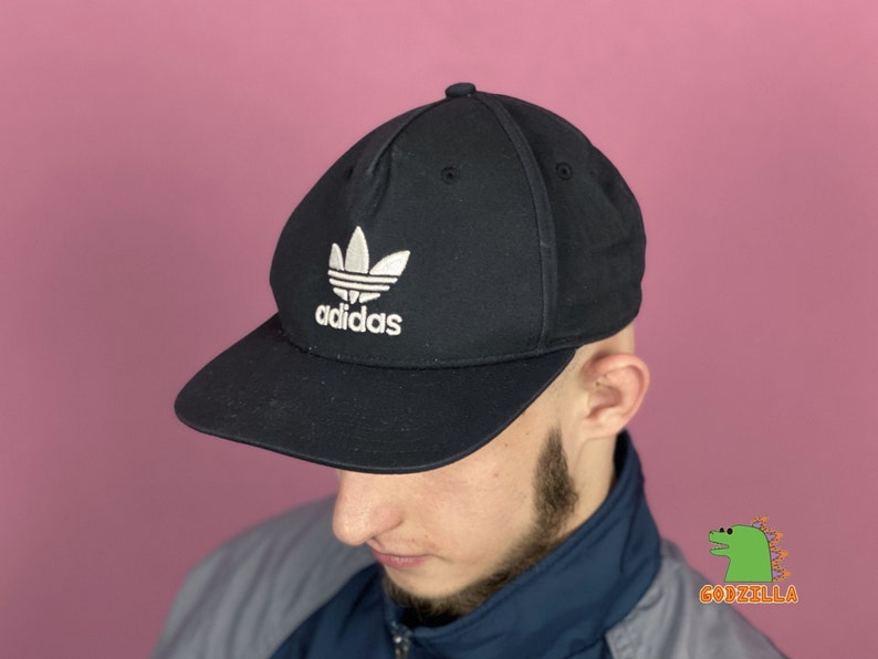 White Cap Retro Baseball Hat | Etsy 