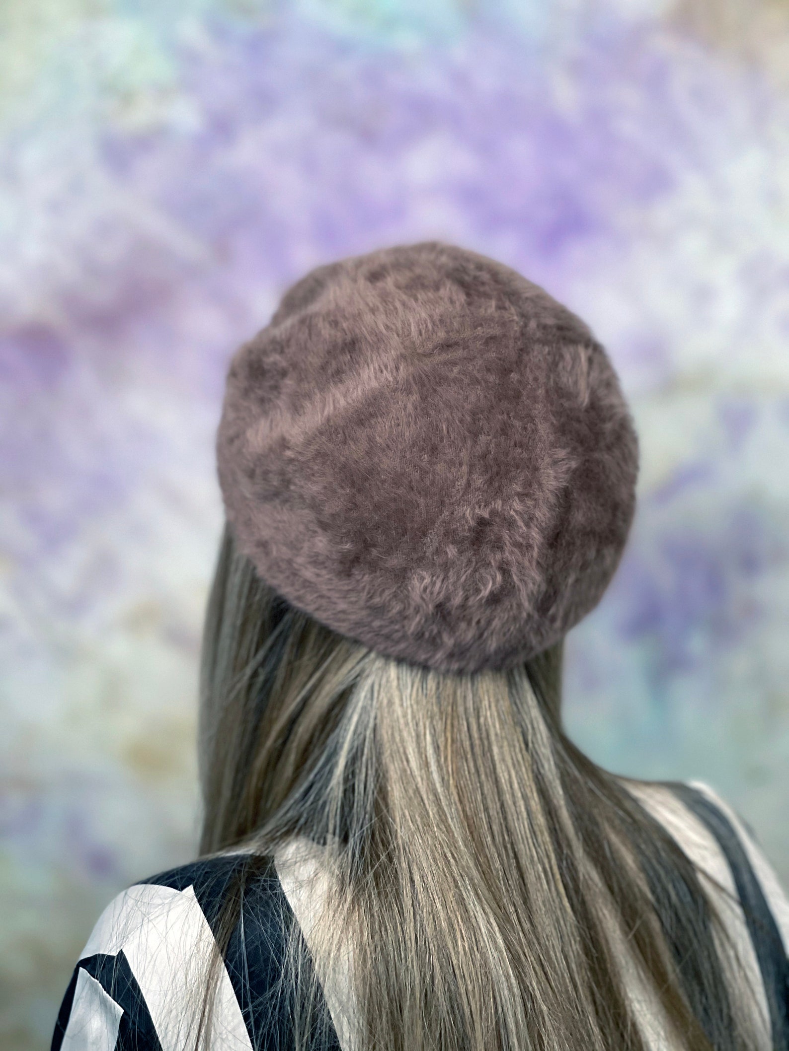 90's Vintage Kangol Women's Fur Brown Beret Retro Hat Etsy