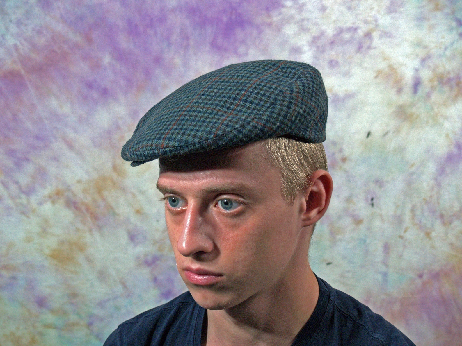 90s Vintage Men’s Gray Newsboy Cap Retro Hat | Etsy