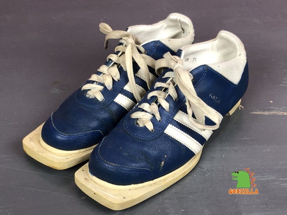 Adidas Vintage Blue Skiing Shoes Botas de esquí adidas vintage - Etsy México