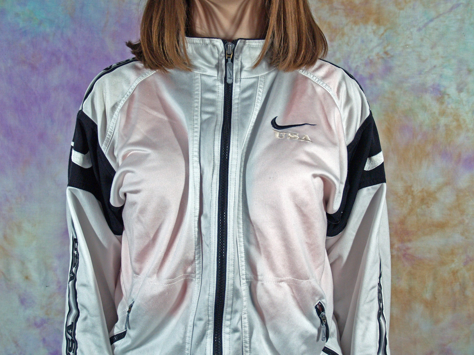 Nike USA Vintage Women's Track Jacket 90s 80s Retro Tape | Etsy