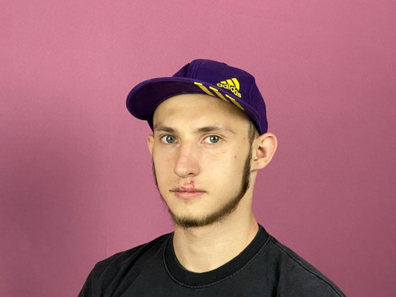 Adidas Vintage Purple Cap Retro 