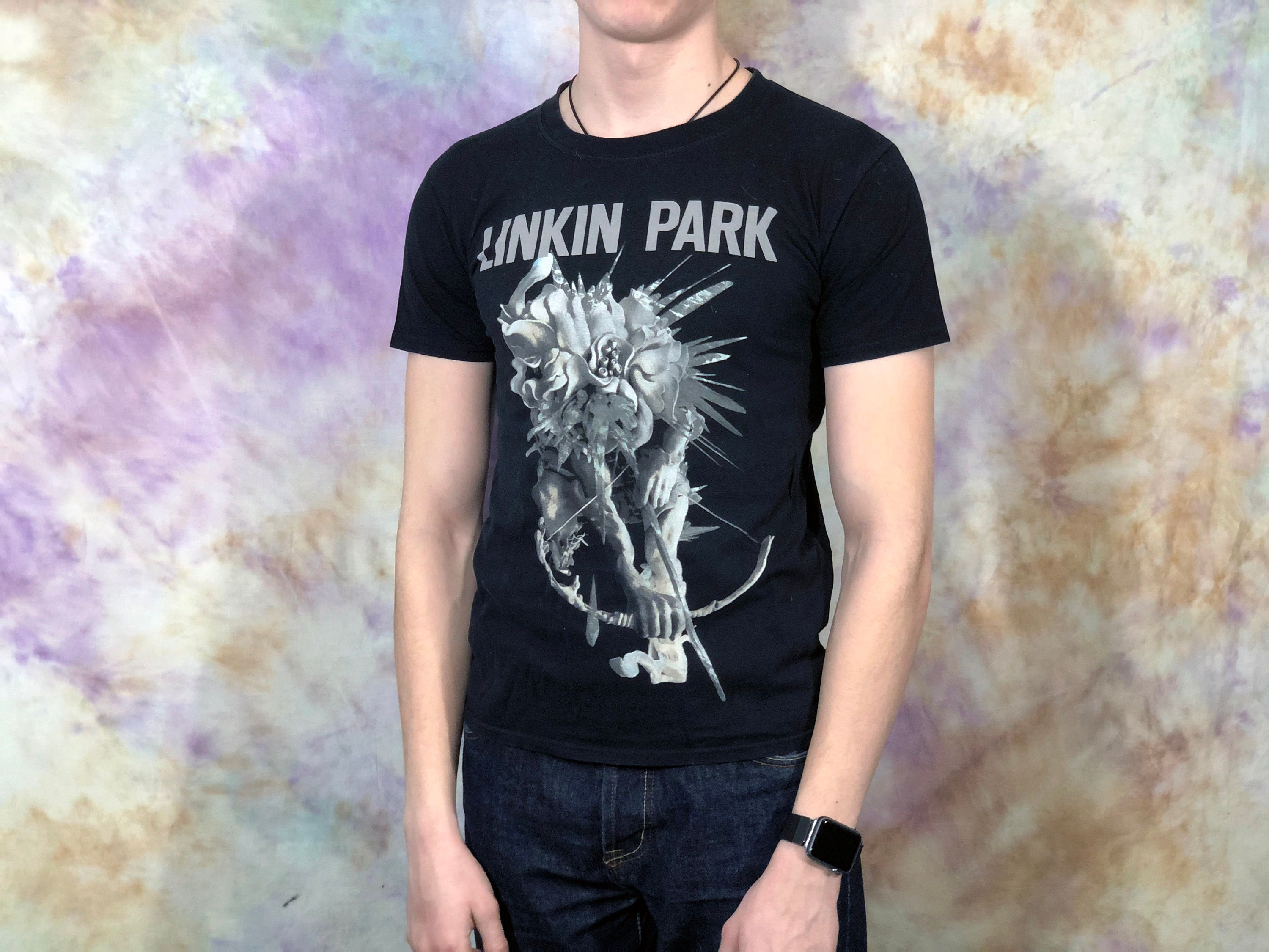90's Linkin Park Vintage Men's Big Logo Black TShirt Etsy